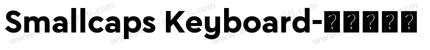Smallcaps Keyboard字体转换